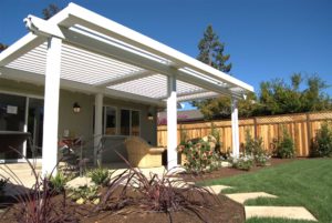 Residential louvered patios from Apollo Opening Roof