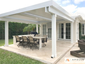 Smart louvered pergolas for residential patios