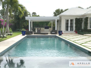 Residential louvered patios