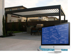 Custom louvered roofs from Apollo
