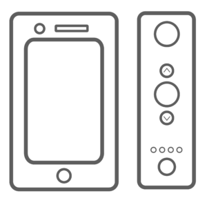 Icon of smart devices used to control our louvered pergolas